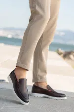 Premium Hakiki Deri Erkek Loafer Ayakkabı