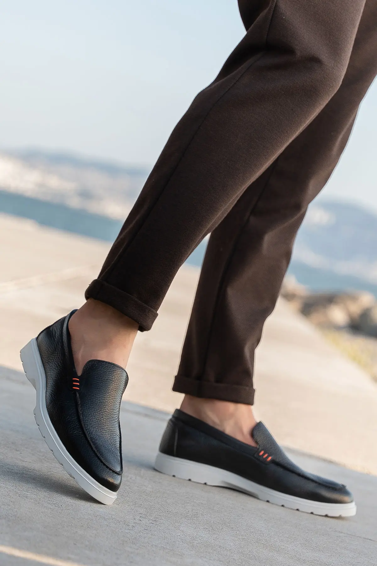 Premium Hakiki Deri Erkek Loafer Ayakkabı