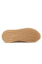 Erkek Casual Deri Slip-On Sneaker