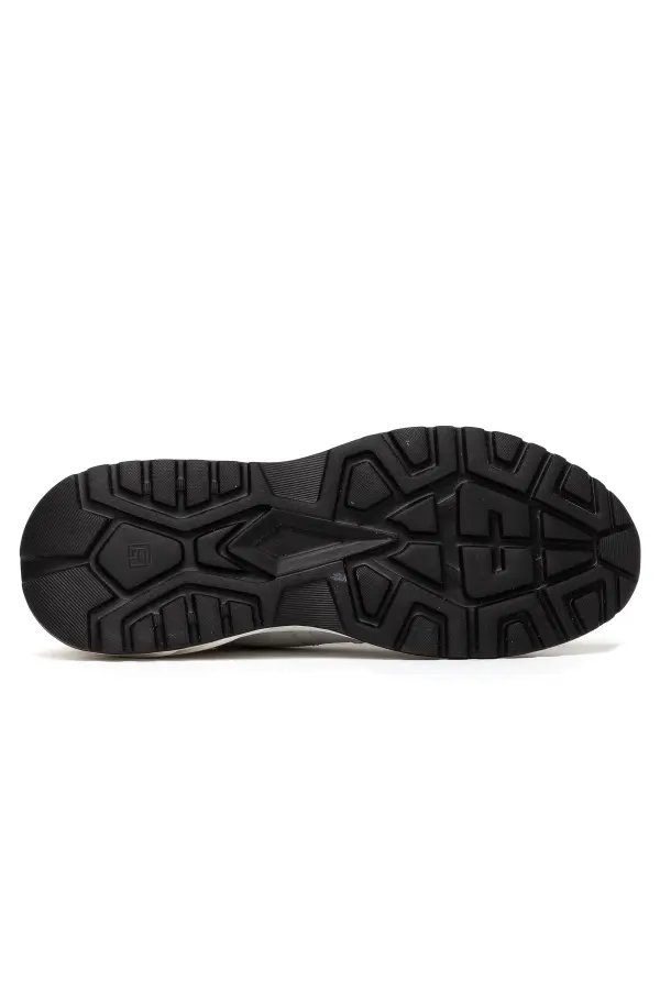 Erkek Hakiki Deri Bağcıklı Sneaker