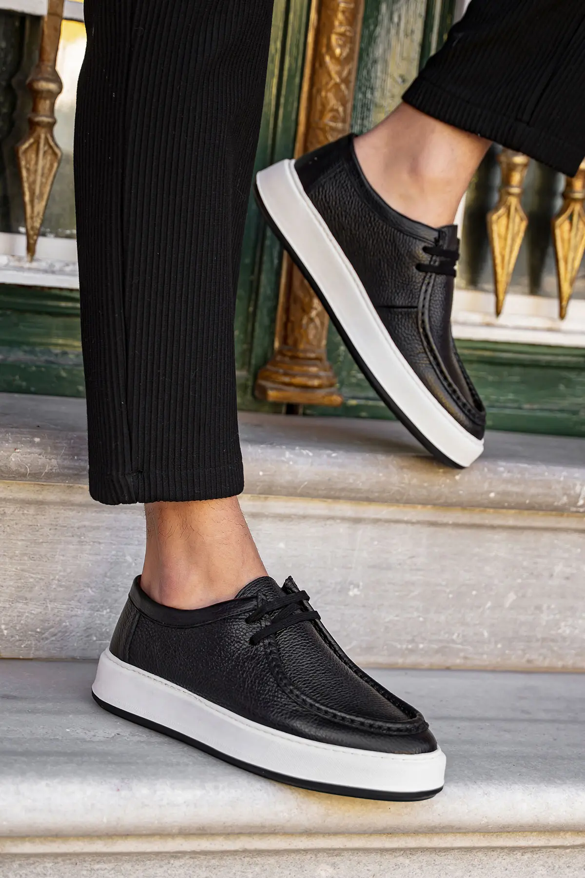 Herren-Sneaker aus echtem Leder