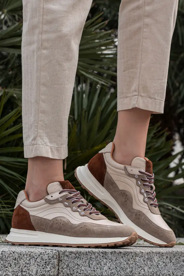 Hakiki Deri Kadın Sneaker