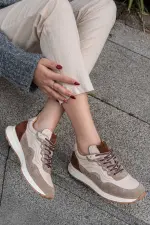 Genuine Leather Women's Sneakers