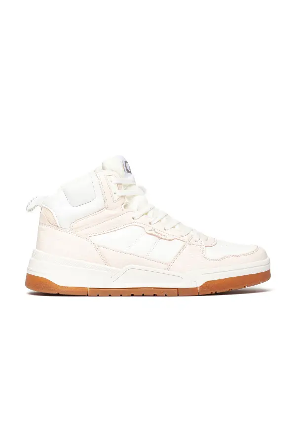 Kadın Bağcıklı Yüksek Bilekli Sneaker