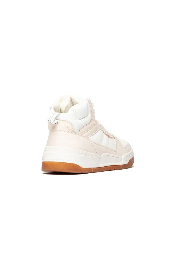 Kadın Bağcıklı Yüksek Bilekli Sneaker