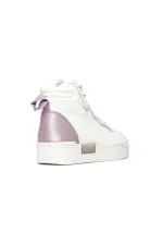 Kadın Bilekli Kalın Taban Bağcıklı Sneaker